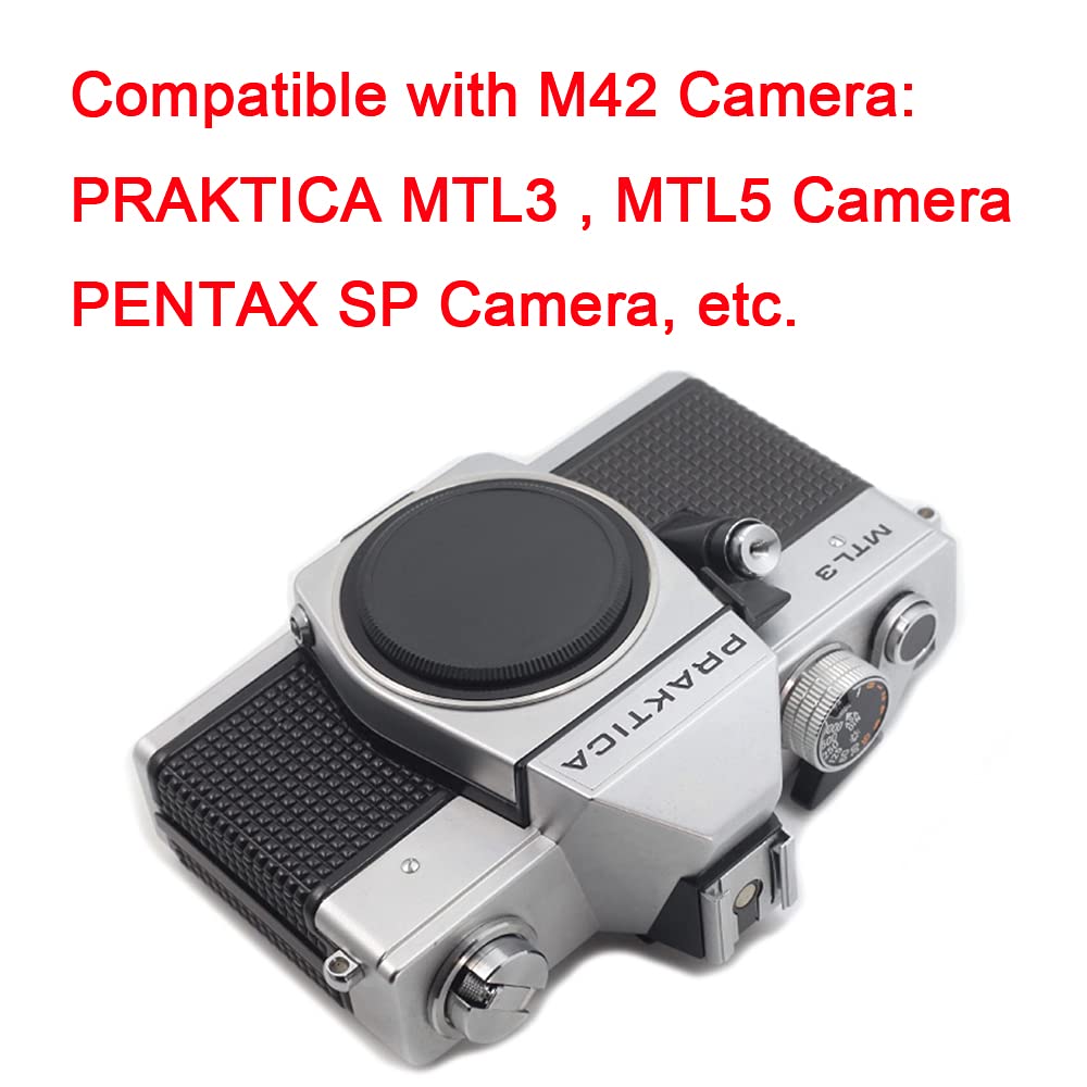 M42 Camera Body Cap & Rear Lens Cover Compatible with Carl Zeiss